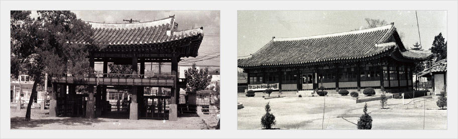 포정루와 선화당의 옛 모습(강원도유형문화재 제3호)